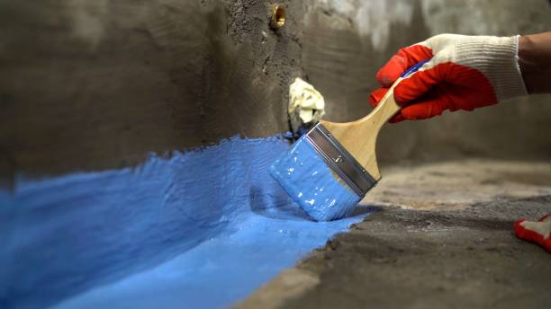 SJ Waterproofing Pros commercial waterproofing team near Carversville, PA